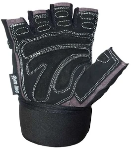 Gants de fitness Power System  Fitness Rukavice Raw Power Černošedé