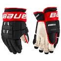 Gants de hockey Bauer Pro Series Black/Red Intermediate 13 pouces