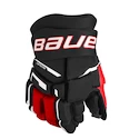 Gants de hockey Bauer Supreme M3 Black/Red Junior 11 pouces