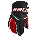 Gants de hockey Bauer Supreme M3 Black/Red Senior 14 pouces