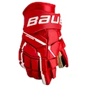 Gants de hockey Bauer Supreme M5PRO Red Intermediate 12 pouces