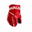 Gants de hockey Bauer Supreme MACH Red Junior