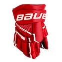 Gants de hockey Bauer Supreme Mach Red Youth 8 pouces