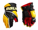 Gants de hockey Bauer Vapor 3X Black/Gold Intermediate