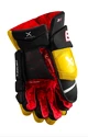 Gants de hockey Bauer Vapor 3X Black/Gold Intermediate