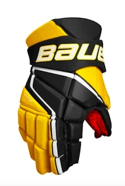 Gants de hockey Bauer Vapor 3X Black/Gold Intermediate