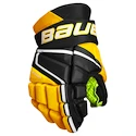 Gants de hockey Bauer Vapor 3X Black/Gold Junior 11 pouces