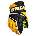 Gants de hockey Bauer Vapor 3X Black/Gold Junior