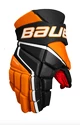 Gants de hockey Bauer Vapor 3X Black/Orange Intermediate