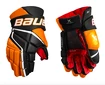 Gants de hockey Bauer Vapor 3X Black/Orange Senior