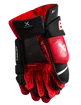 Gants de hockey Bauer Vapor 3X Black/Red Intermediate