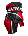 Gants de hockey Bauer Vapor 3X Black/Red Intermediate