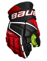 Gants de hockey Bauer Vapor 3X Black/Red Junior