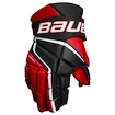 Gants de hockey Bauer Vapor 3X Black/Red Senior 14 pouces