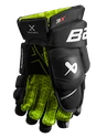 Gants de hockey Bauer Vapor 3X Black/White Junior