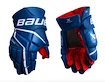 Gants de hockey Bauer Vapor 3X Blue Intermediate