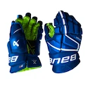 Gants de hockey Bauer Vapor 3X Blue Junior