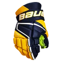 Gants de hockey Bauer Vapor 3X Navy/Gold Junior 11 pouces