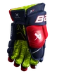 Gants de hockey Bauer Vapor 3X Navy/Red/White Junior