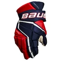 Gants de hockey Bauer Vapor 3X PRO Navy/Red/White Intermediate 12 pouces