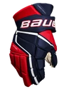 Gants de hockey Bauer Vapor 3X PRO Navy/Red/White Intermediate