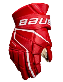 Gants de hockey Bauer Vapor 3X PRO red Intermediate