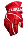 Gants de hockey Bauer Vapor 3X PRO Red Senior