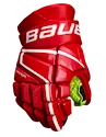 Gants de hockey Bauer Vapor 3X Red Junior