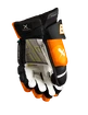 Gants de hockey Bauer Vapor Hyperlite Black/Orange Intermediate