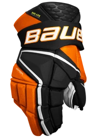 Gants de hockey Bauer Vapor Hyperlite Black/Orange Intermediate