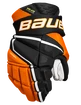 Gants de hockey Bauer Vapor Hyperlite Black/Orange Junior