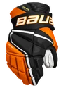 Gants de hockey Bauer Vapor Hyperlite Black/Orange Junior