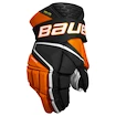 Gants de hockey Bauer Vapor Hyperlite Black/Orange Senior 15 pouces