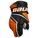 Gants de hockey Bauer Vapor Hyperlite Black/Orange Senior 15 pouces