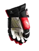 Gants de hockey Bauer Vapor Hyperlite black/red Intermediate