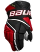 Gants de hockey Bauer Vapor Hyperlite black/red Intermediate