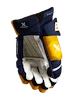 Gants de hockey Bauer Vapor Hyperlite Navy/Gold Intermediate