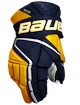 Gants de hockey Bauer Vapor Hyperlite Navy/Gold Intermediate