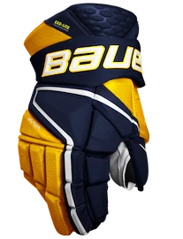 Gants de hockey Bauer Vapor Hyperlite Navy/Gold Intermediate