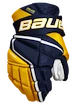 Gants de hockey Bauer Vapor Hyperlite Navy/Gold Junior 11 pouces