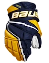 Gants de hockey Bauer Vapor Hyperlite Navy/Gold Junior 11 pouces