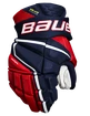 Gants de hockey Bauer Vapor Hyperlite Navy/Red/White Junior