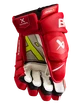 Gants de hockey Bauer Vapor Hyperlite Red Junior