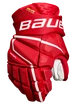 Gants de hockey Bauer Vapor Hyperlite Red Junior