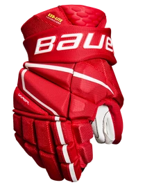 Gants de hockey Bauer Vapor Hyperlite Red Junior