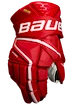 Gants de hockey Bauer Vapor Hyperlite Red Senior