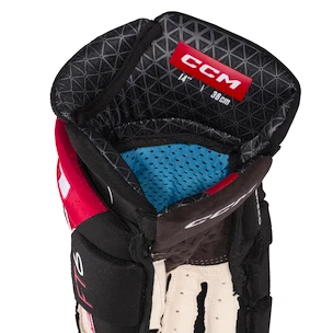 Gants de hockey CCM JetSpeed FT6 Black/Red/White Senior