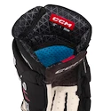 Gants de hockey CCM JetSpeed FT6 Black/White Junior