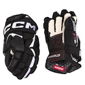 Gants de hockey CCM JetSpeed FT6 Black/White Junior