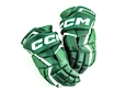 Gants de hockey CCM JetSpeed FT6 Dark Green/White Junior 11 pouces